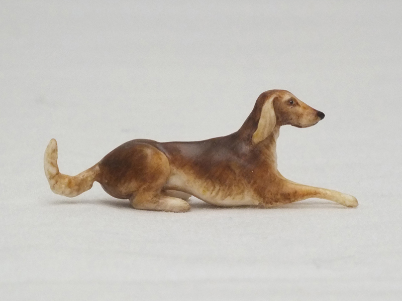 Lying Saluki