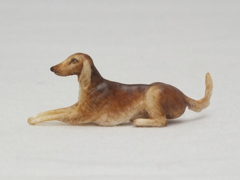 Lying Saluki